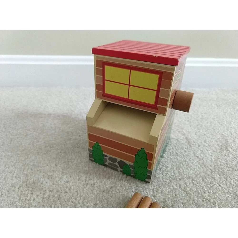 Thomas And Friends Timber Tree Logging Company Lumber Mill Wood Building